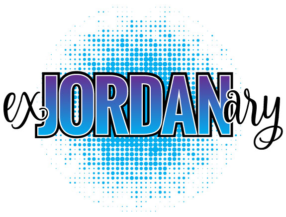 Jordan’s exJORDANary Bat Mitzvah Logo